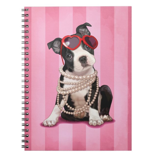 Carnet Boston à la mode Terrier (Devant)
