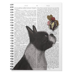Carnet Boston Terrier Ice Cream