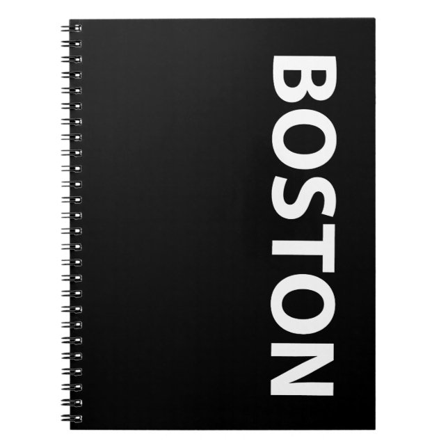 Carnet Boston USA (Devant)