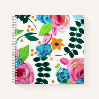 Carnet Botanical Pop spiral notebook
