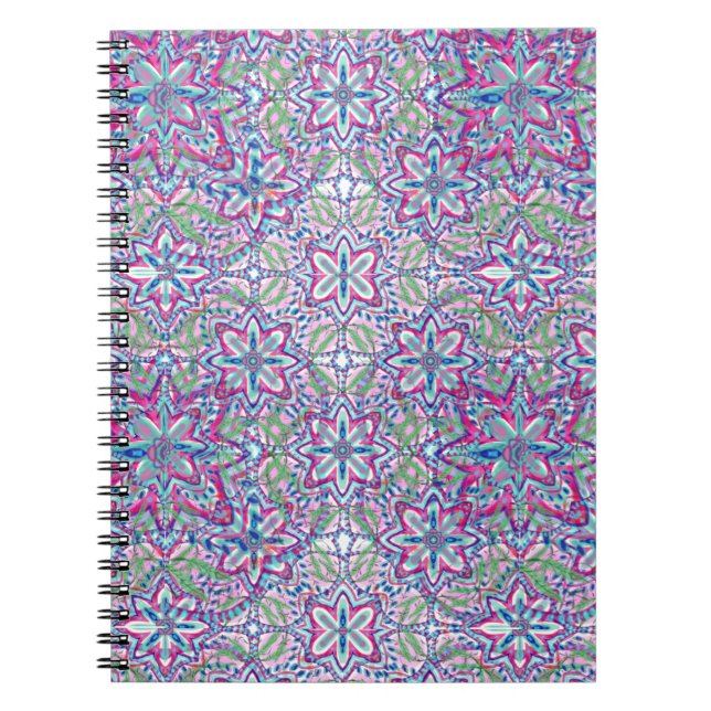 Carnet Botanique Kaleido Bloom (Devant)