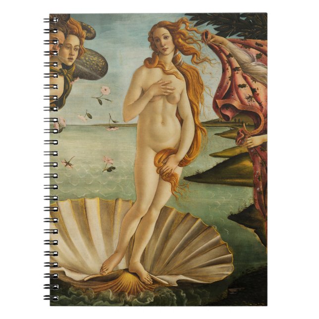Carnet Botticelli la naissance de Vénus (Devant)