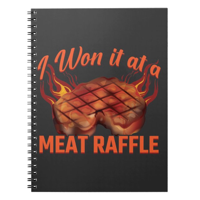 Carnet Boucher à vapeur au barbecue du gagnant du raffle  (Devant)