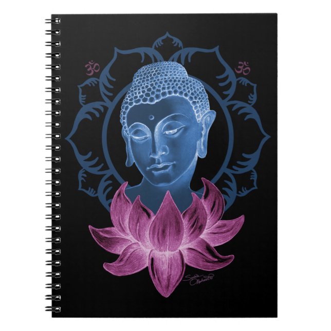 Carnet Bouddha et Lotus (Devant)