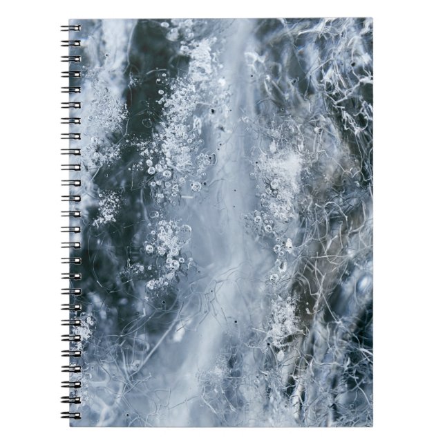 Carnet Bouffée d'eau sur arrière - plan blanc (Devant)