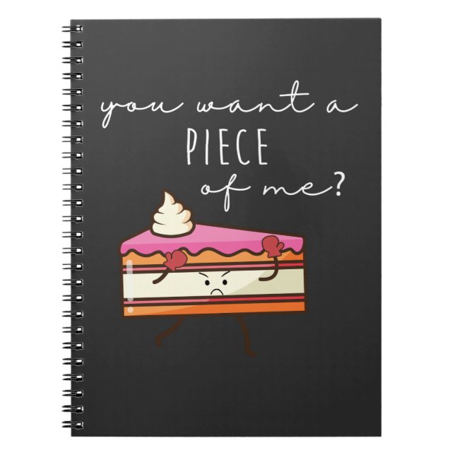 Carnet Boulangerie en colère de la pièce de gâteau (Devant)