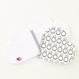Carnet Boule à anneau Fiançailles diamant Épouse personna