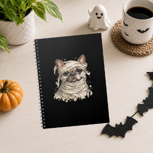 Carnet Bouledogue français Halloween Fille Maman adorable