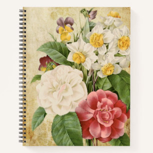 Carnet Bouquet de fleurs du jardin