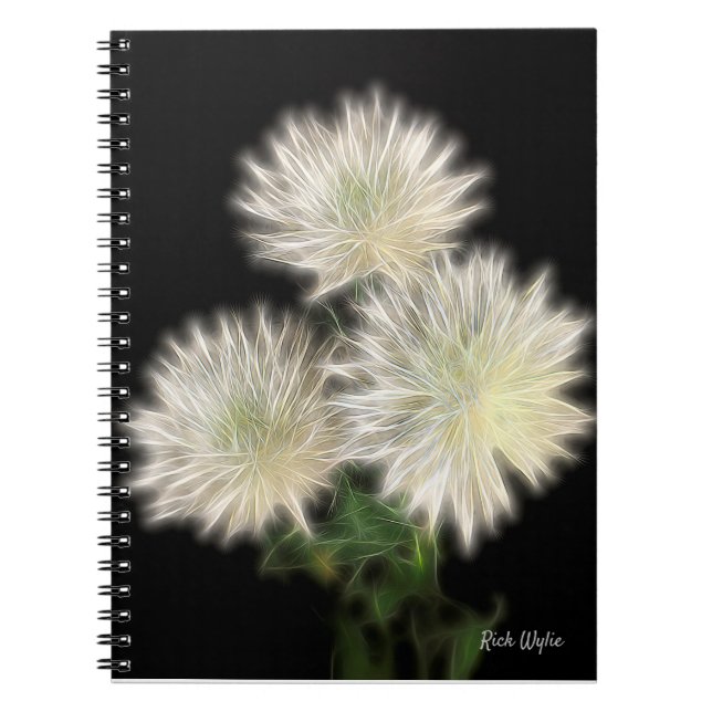 Carnet Bouquet électrique (Devant)