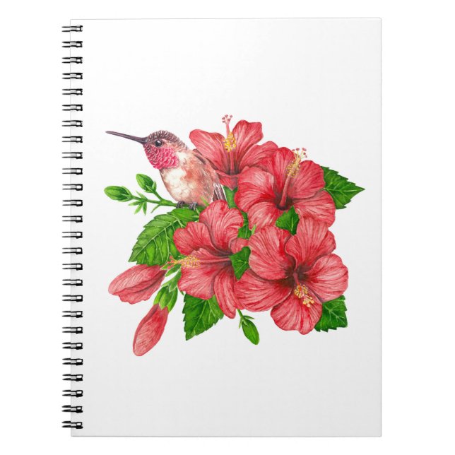 Carnet Bouquet tropical (Devant)