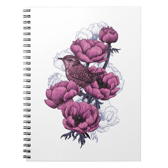 Carnet Bouquet Wren (Devant)