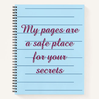Carnet Bourgogne Romantique & Garde-Secrets Bleu