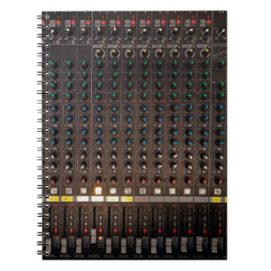 Carnet Bouton du mixeur audio