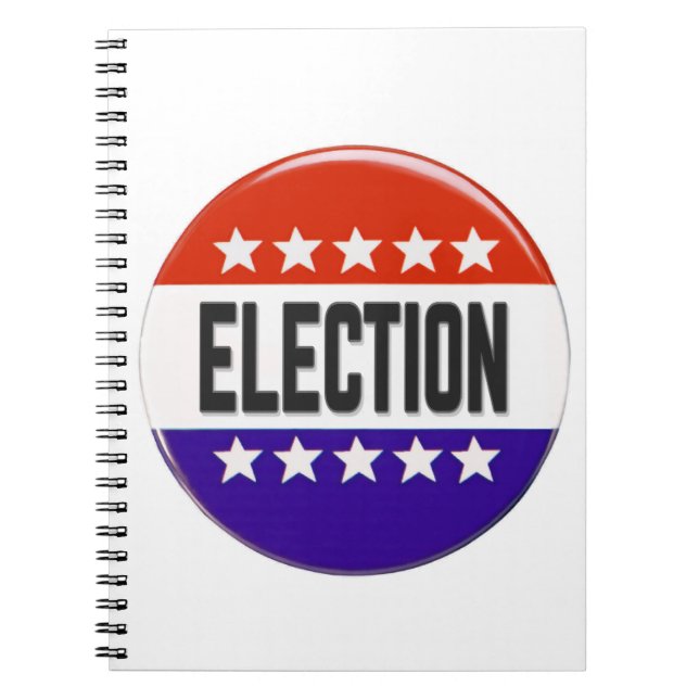 Carnet Bouton Élection (Devant)