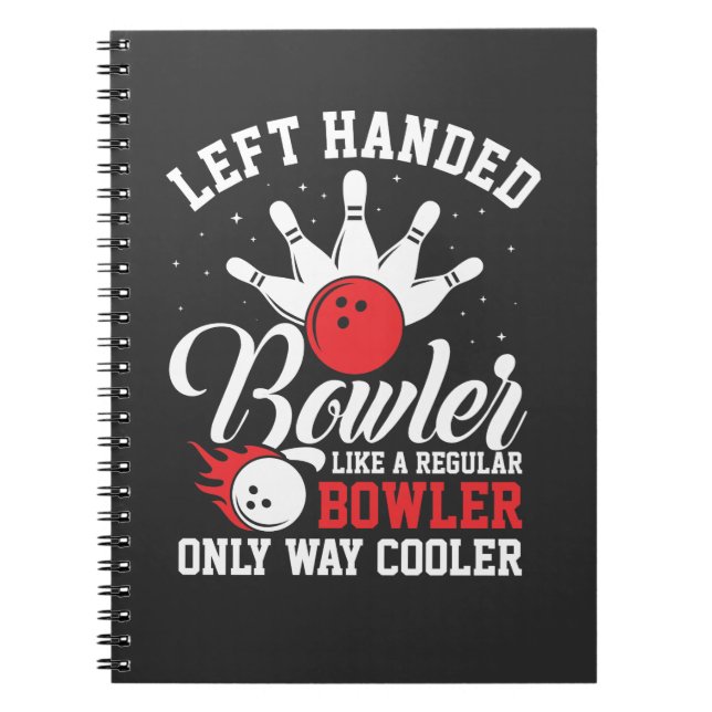 Carnet Bowler à gauche Strike Bowlingteam (Devant)