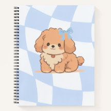 Bows & Bones Spiral Notebook