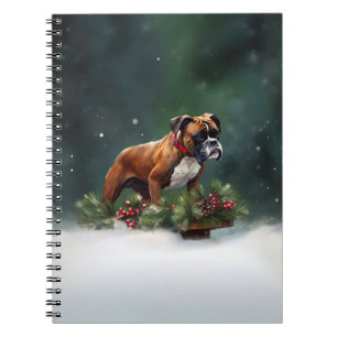Carnet Boxe neige de Noël hiver