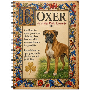 Carnet Boxer, Art du Bestiaire Médiéval