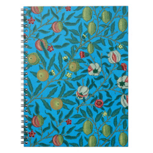 Carnet Branches avec grenades de William Morris