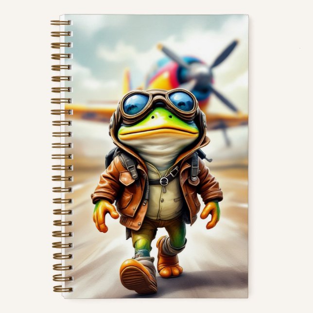 Carnet Brave Pilot, auteur Natasha Us (Recto)