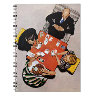 Carnet Bridge Game par Norman Rockwell