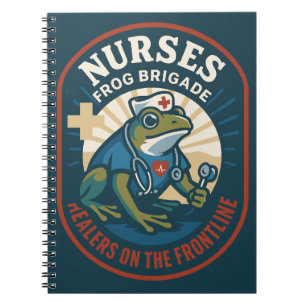 Carnet Brigade de grenouilles des infirmières – Les guéri