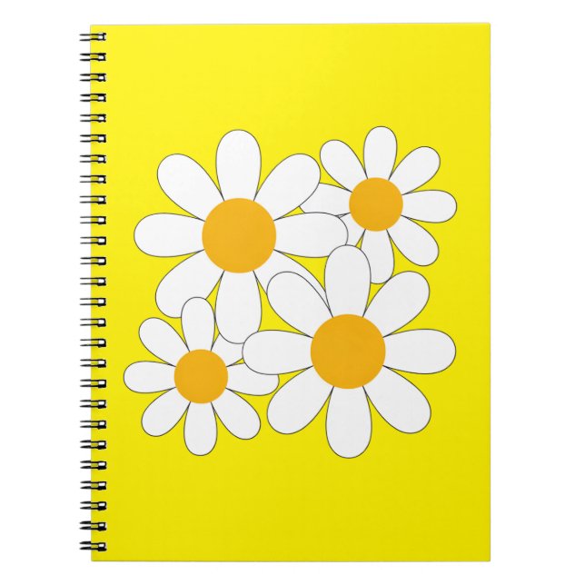 Carnet Bright and Bold Daisy (Devant)