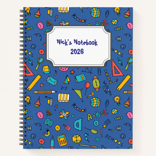 Carnet Bright Minds School Notebook (Devant)
