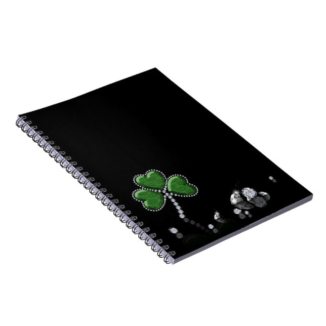 Carnet Brilliant Happy St. Patrick's Day Diamonds (Côté Droit)