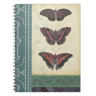 Carnet Brocard décoratif de papillon par le studio de