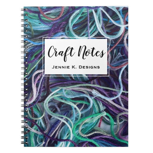 Carnet Broderie Thread Crafts (Devant)
