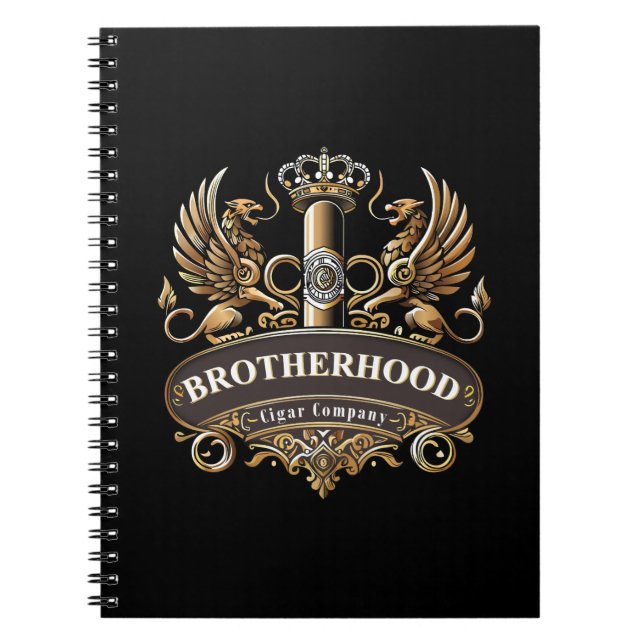 Carnet Brotherhood Cigar Company Notebook (Devant)