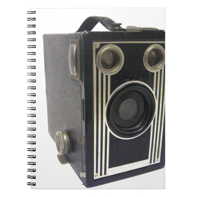 Carnet Brownie Antique Caméra (Devant)