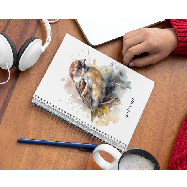 Carnet Bruant rustique, personnalisé (Créateur téléchargé)