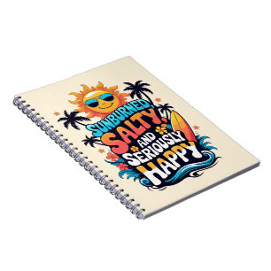 Carnet Brûlé, Salé et Heureux – Vibes Rétro de Plage