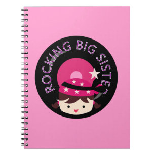 Carnet Brunette Rocking Big Sister