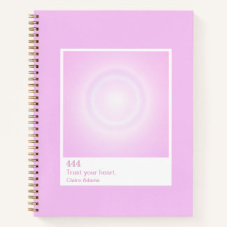 Carnet Bubblegum Aura Swatch Angel Number Notebook