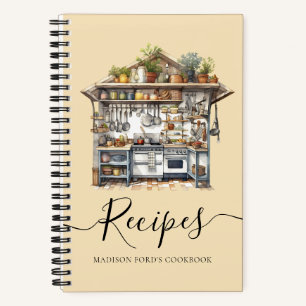 Carnet Budget Cuisine Ustensile Alimentation Panterie Fou