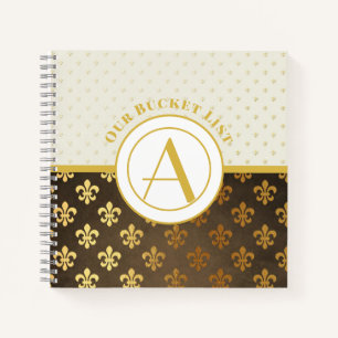 Carnet Budget Monogramme Couples Liste des stocks