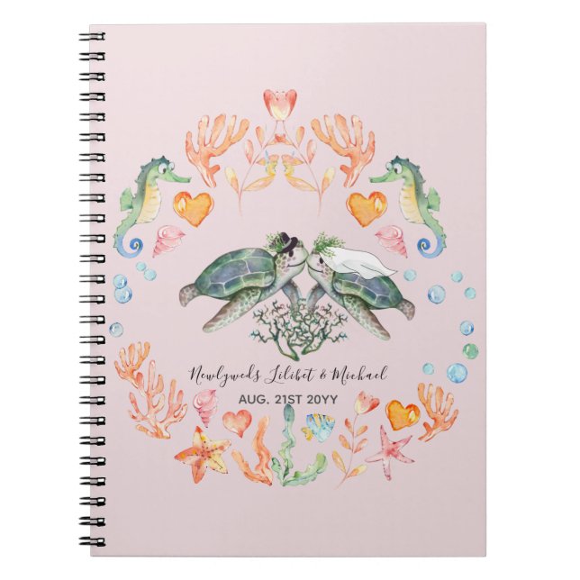 Carnet BUDGET Nouveaux mariés Cadeaux de mariage personna (Devant)