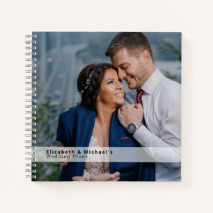 Carnet Budget Wedding planner personnalisé tendance moder