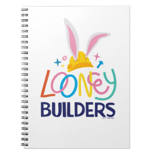 Carnet BUGS BUNNY BUILDERS™  Casque Empilé Logo