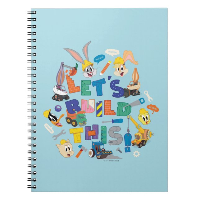 Carnet BUGS BUNNY BUILDERS™| Collage "Construisons Cela" (Devant)