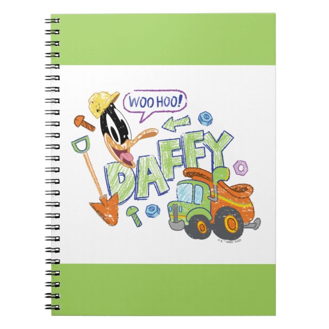 Carnet BUGS BUNNY BUILDERS™| DAFFY DUCK™ Sketch Art (Devant)