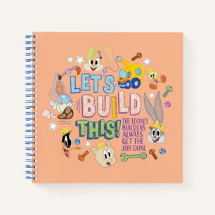 Carnet BUGS BUNNY BUILDERS™  "Let's Build This" Esquisse