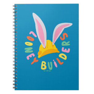 Carnet BUGS BUNNY BUILDERS™  Logo du cercle du casque de 