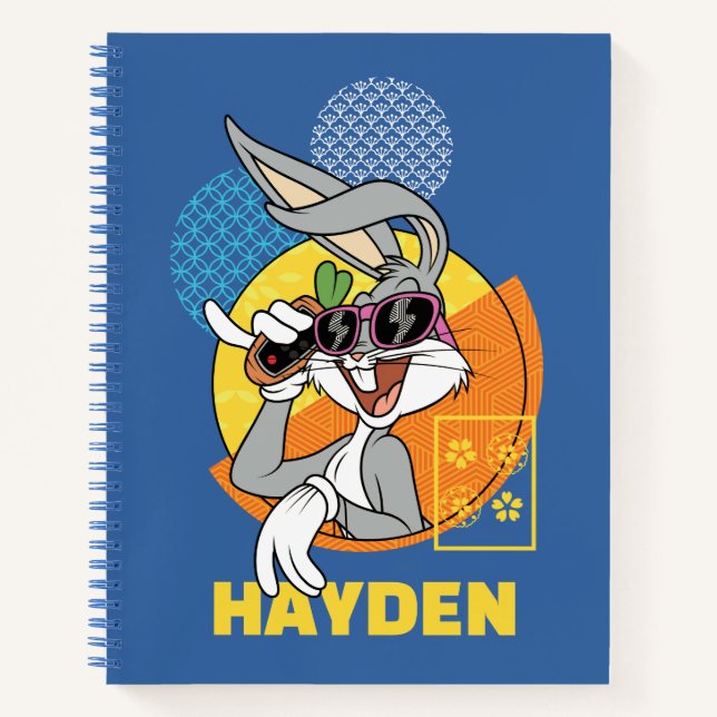 Carnet BUGS BUNNY™ - Graphique de vacances à Singapour (Devant)