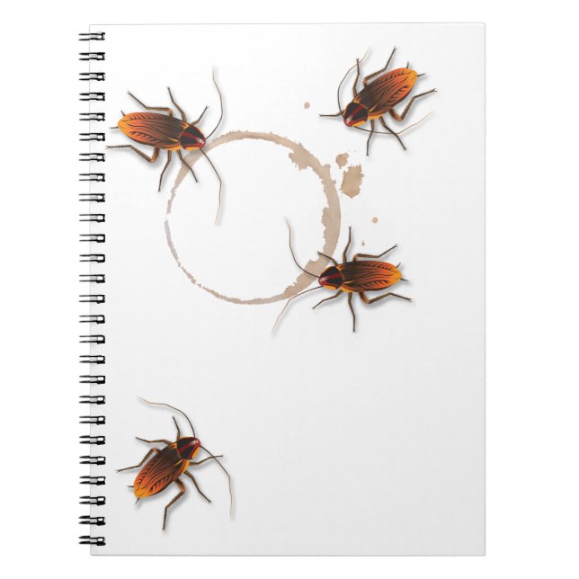 Carnet Bugzeez_Icky Sticky Roaches personnalisé (Devant)