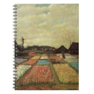 Carnet Bulb Fields par Vincent van Gogh.
